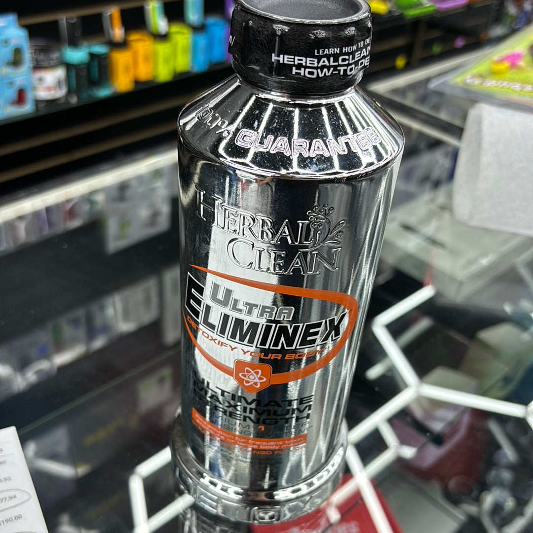 Herbal clean, ultra eliminex detox strawberry mango flavor, 32 ounce