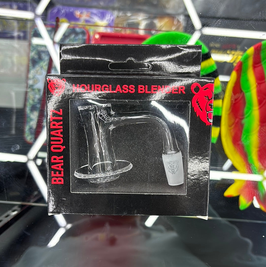 Bear quartz hourglass blender banger
