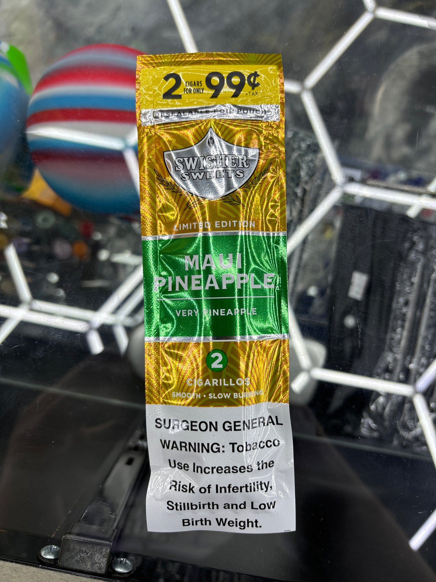 Swisher sweet Maui pineapple