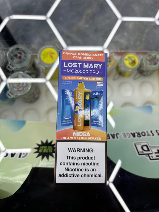 Lost Mary orange pomegranate cranberry 20,000 puffs