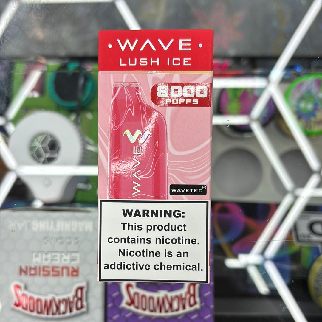 Wave lush ice 8000 puffs