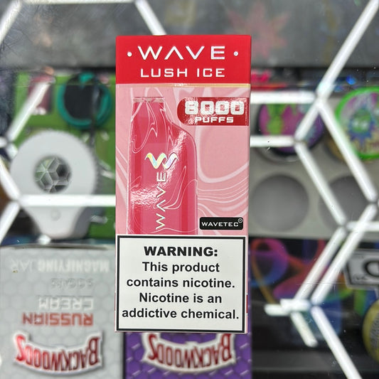 Wave lush ice 8000 puffs