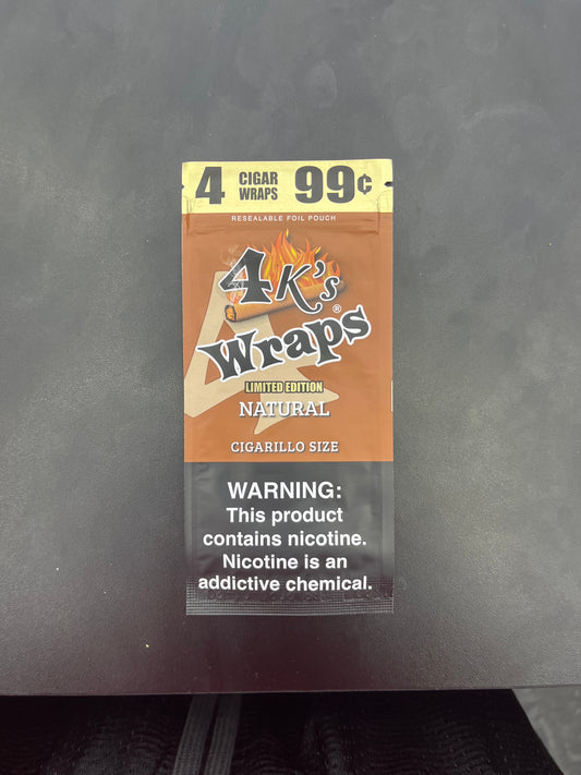 4k wraps natural