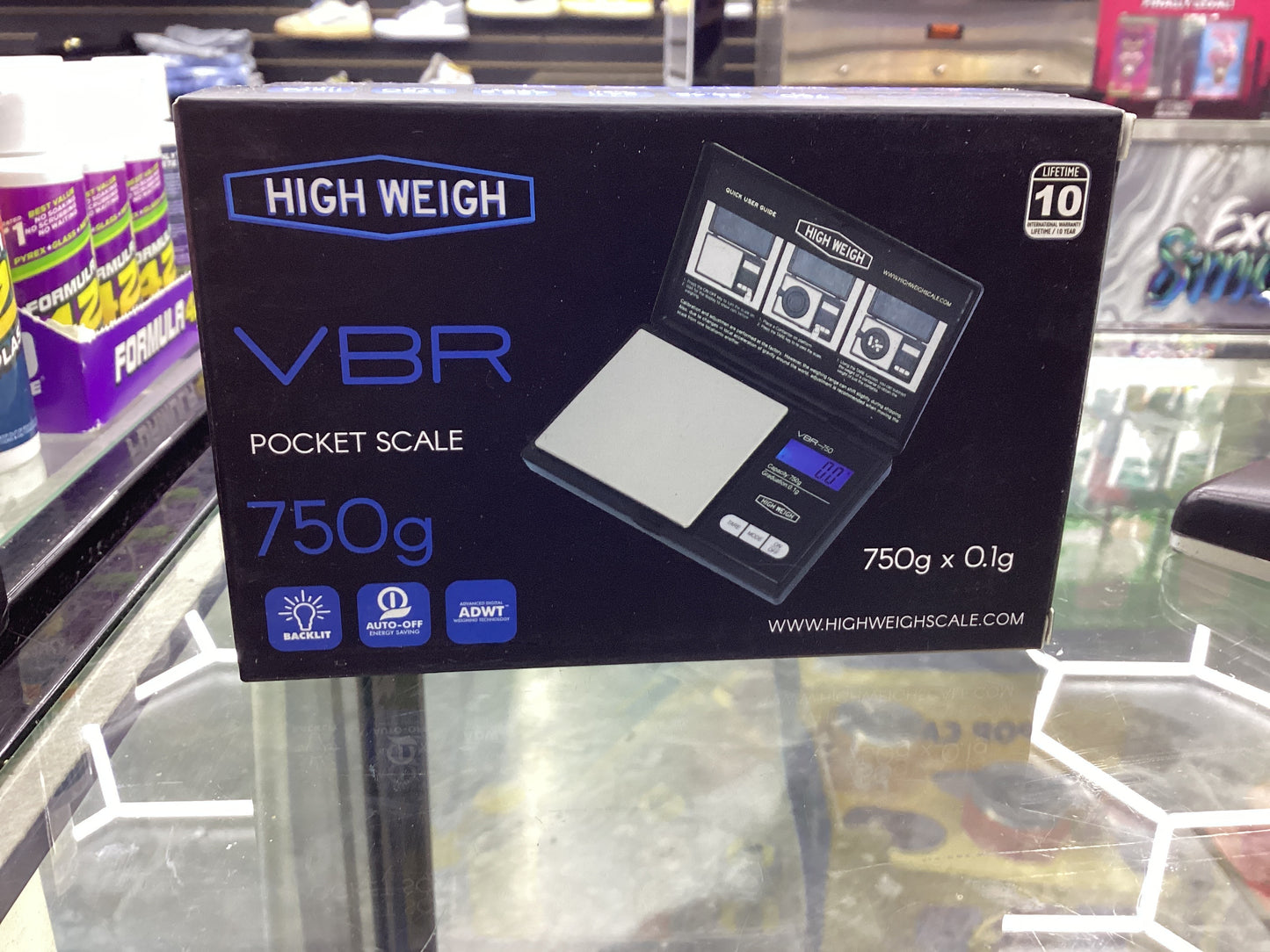 High weigh vbr pocket scale 750g x 0.1g