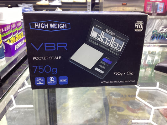 High weigh vbr pocket scale 750g x 0.1g