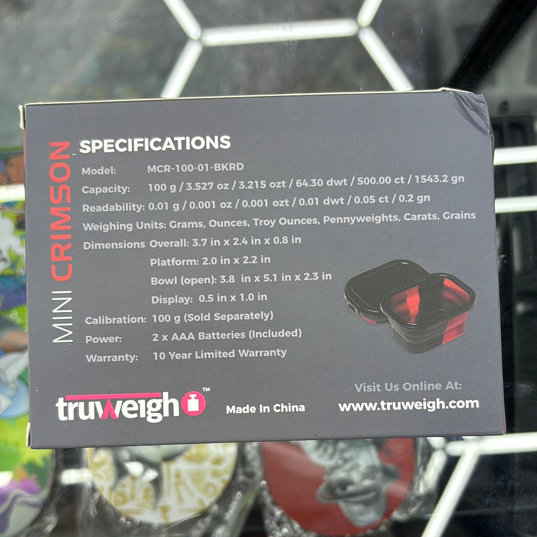 Truweight mini crimson red