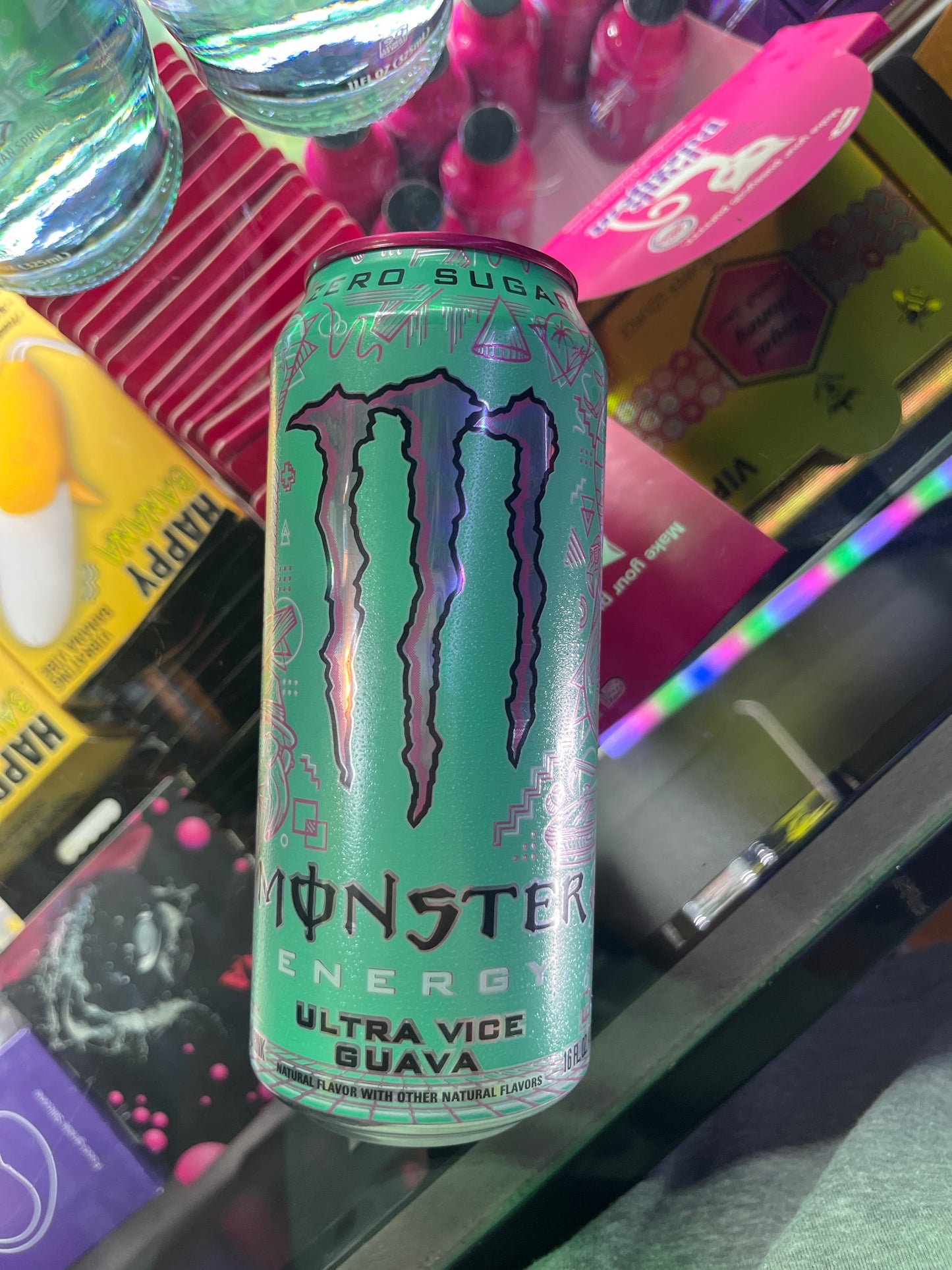 Monster energy ultra vice guava 16 oz