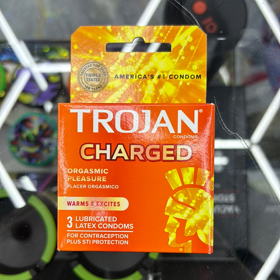 Trojan charged condoms