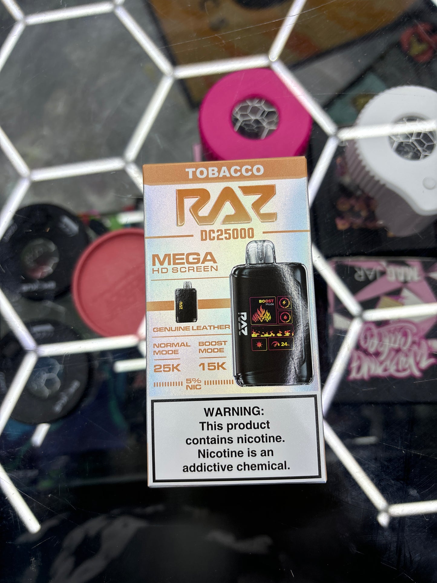 Raz dc25000 25k puffs tobacco
