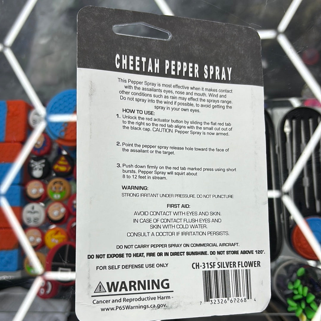 Pepper spray rainbow