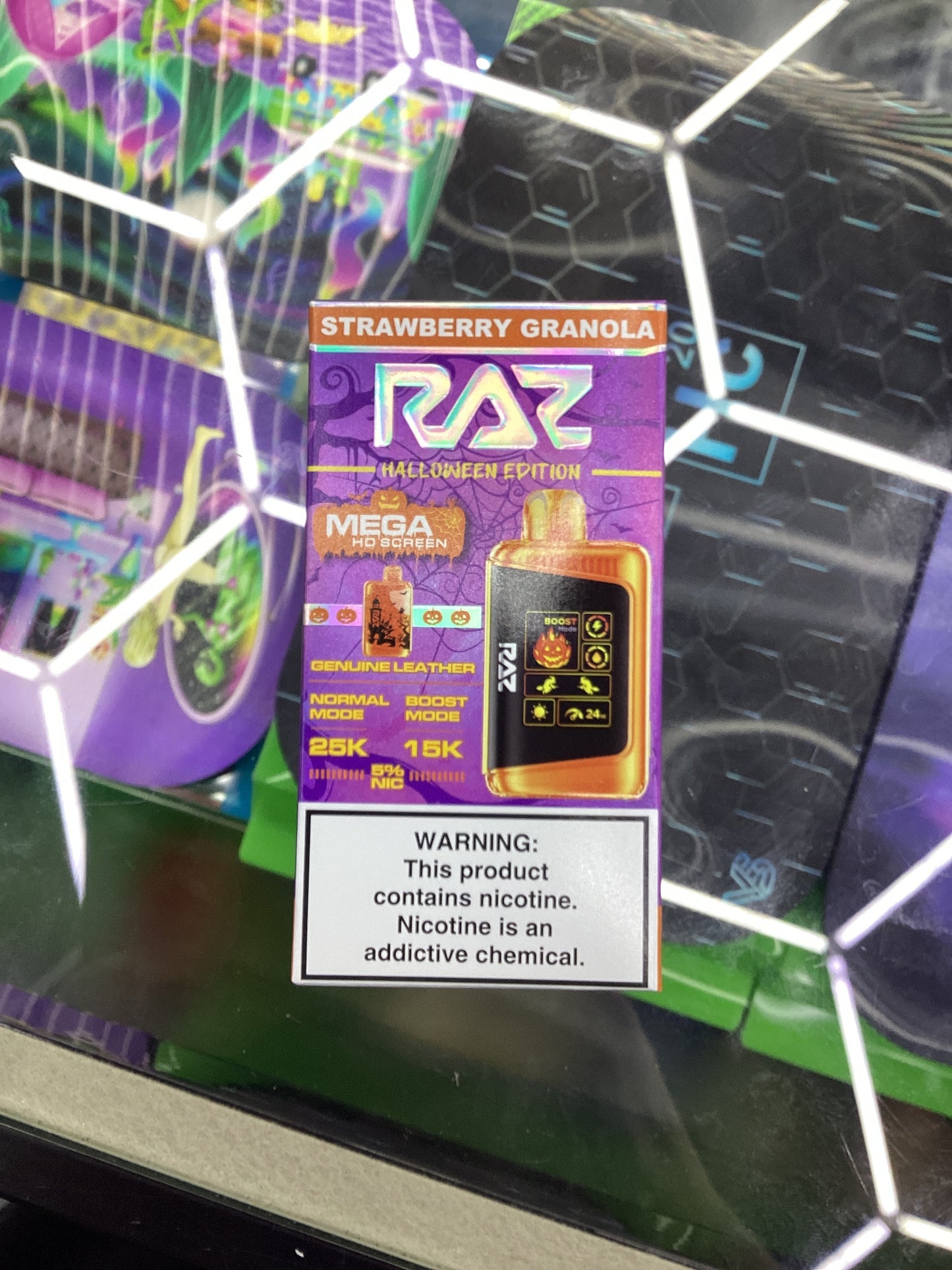 Raz dc25000 25k puffs strawberry granola