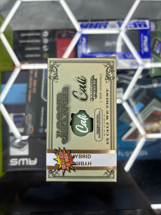 Cali loose change Georgia peach 1G disposable hybrid