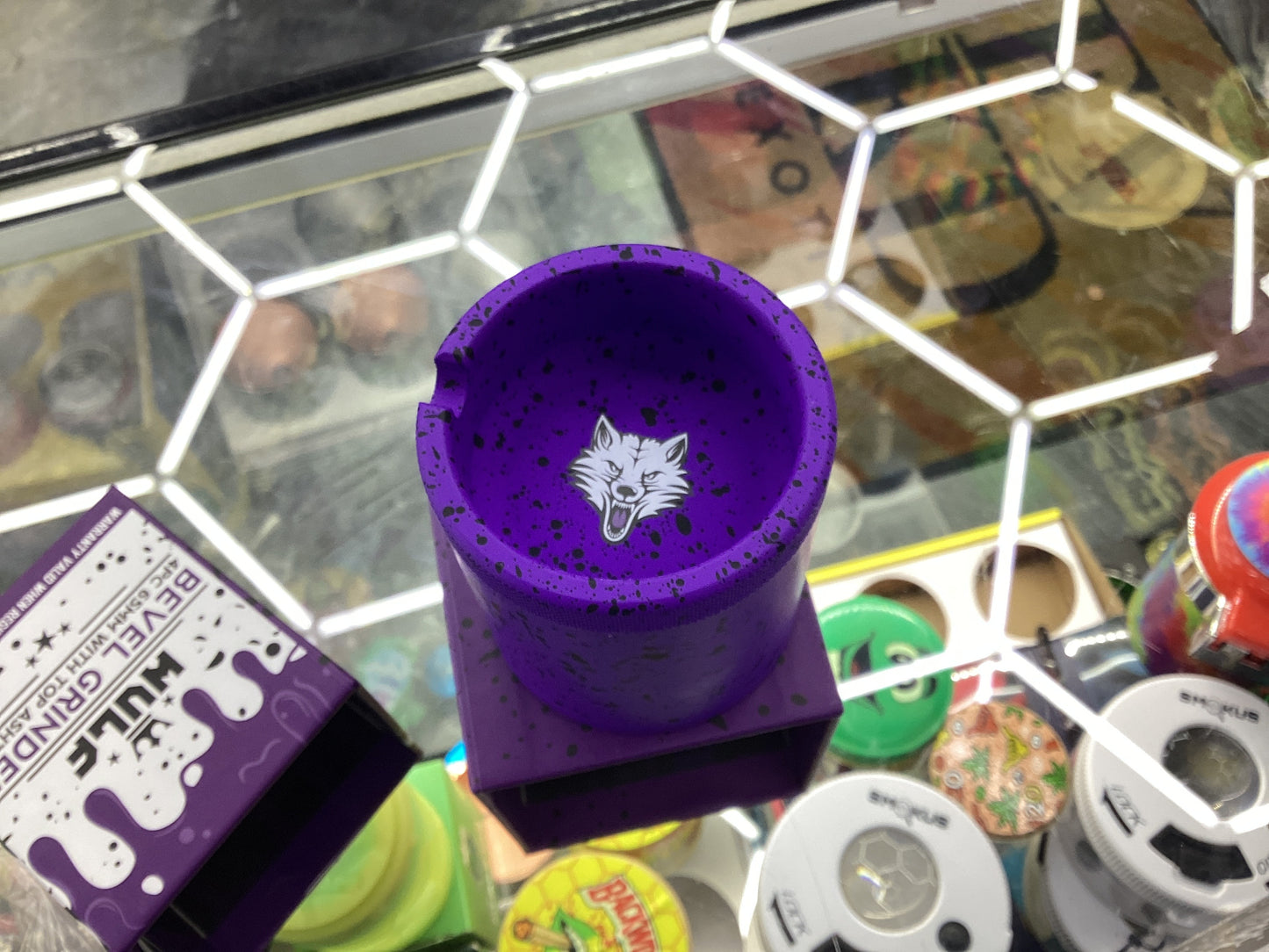 Wulf bevel grinder with top ashtray