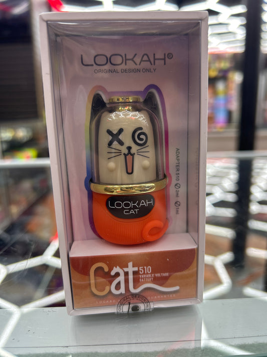 Lookah cat battery Hermes orange