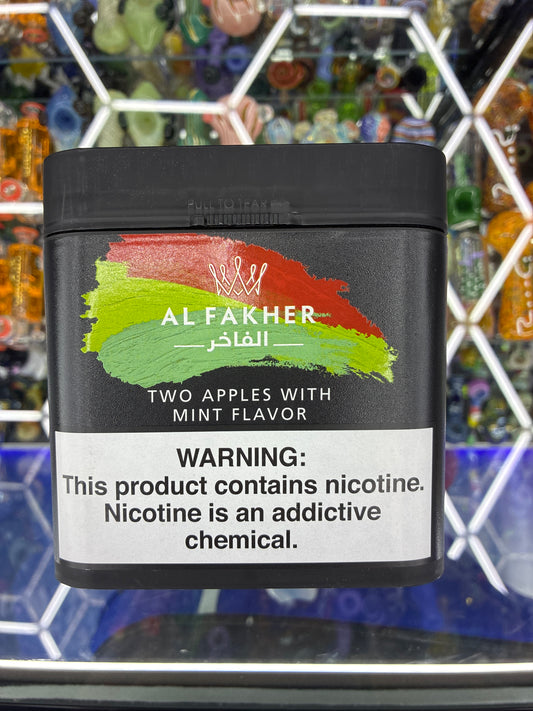 Al fakher two apple with mint flavor 2.20lbs