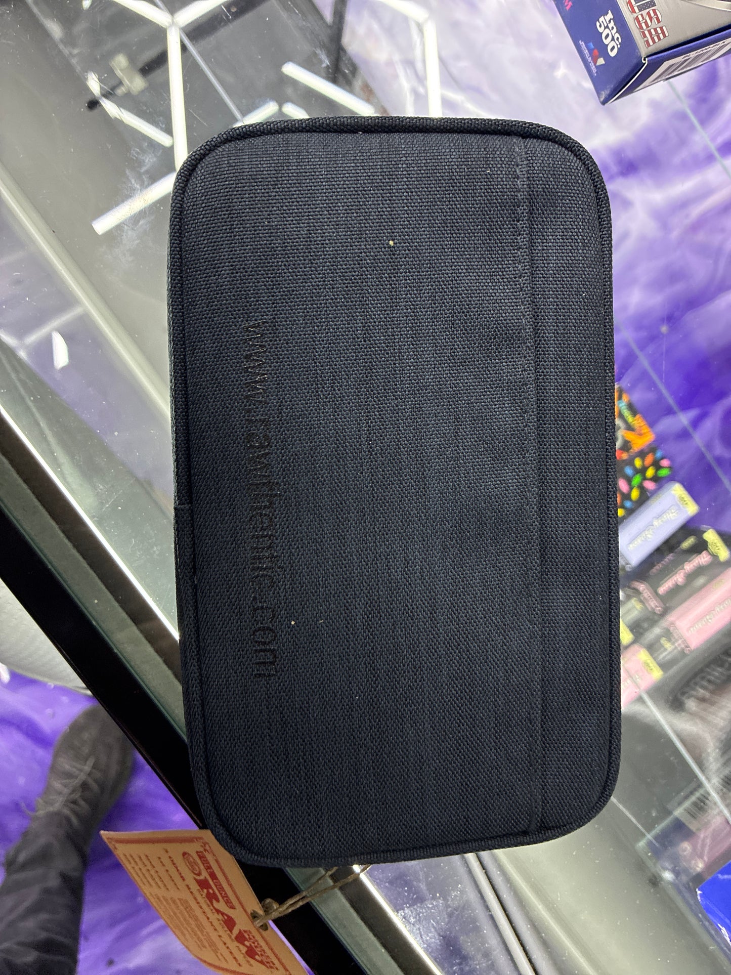 Raw smokeless bag black