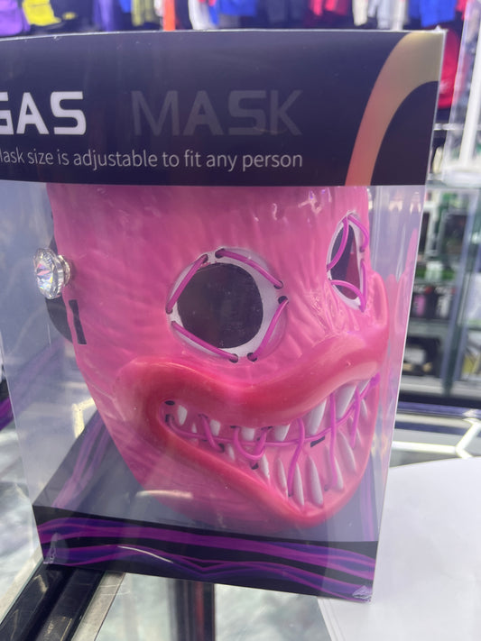 Idgaf led face gas mask