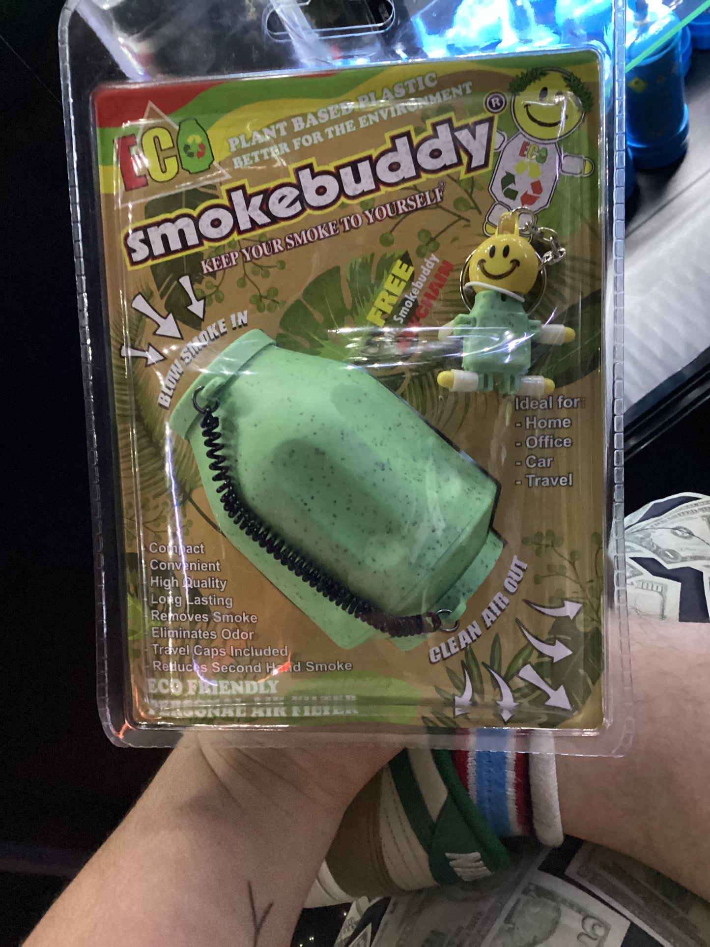 Smoke buddy green