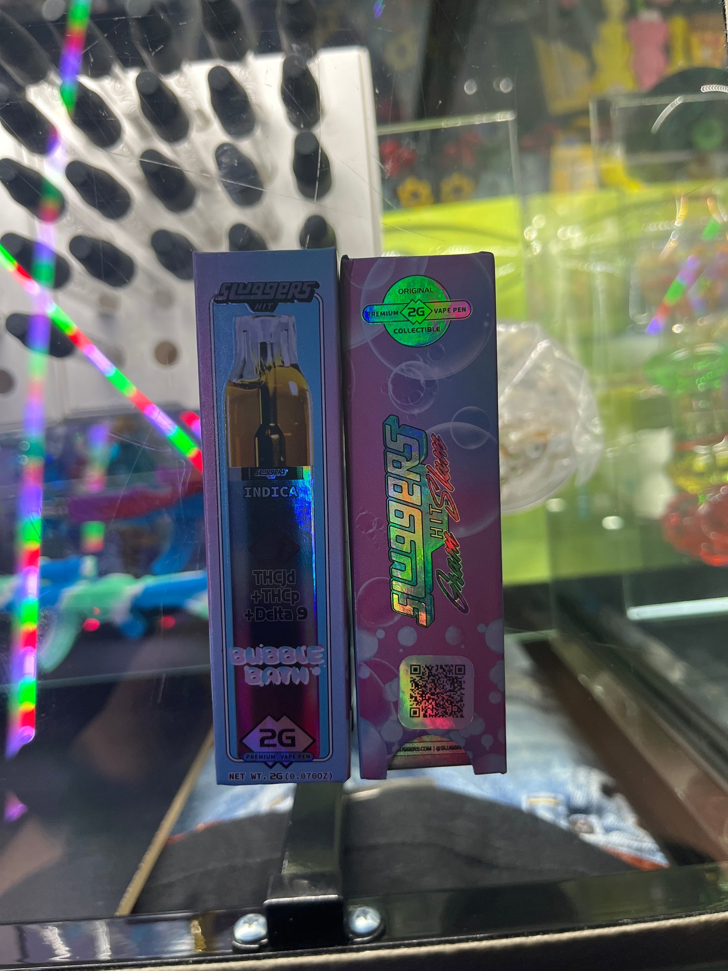 Sluggers hit 2g disposable bubble bath indica