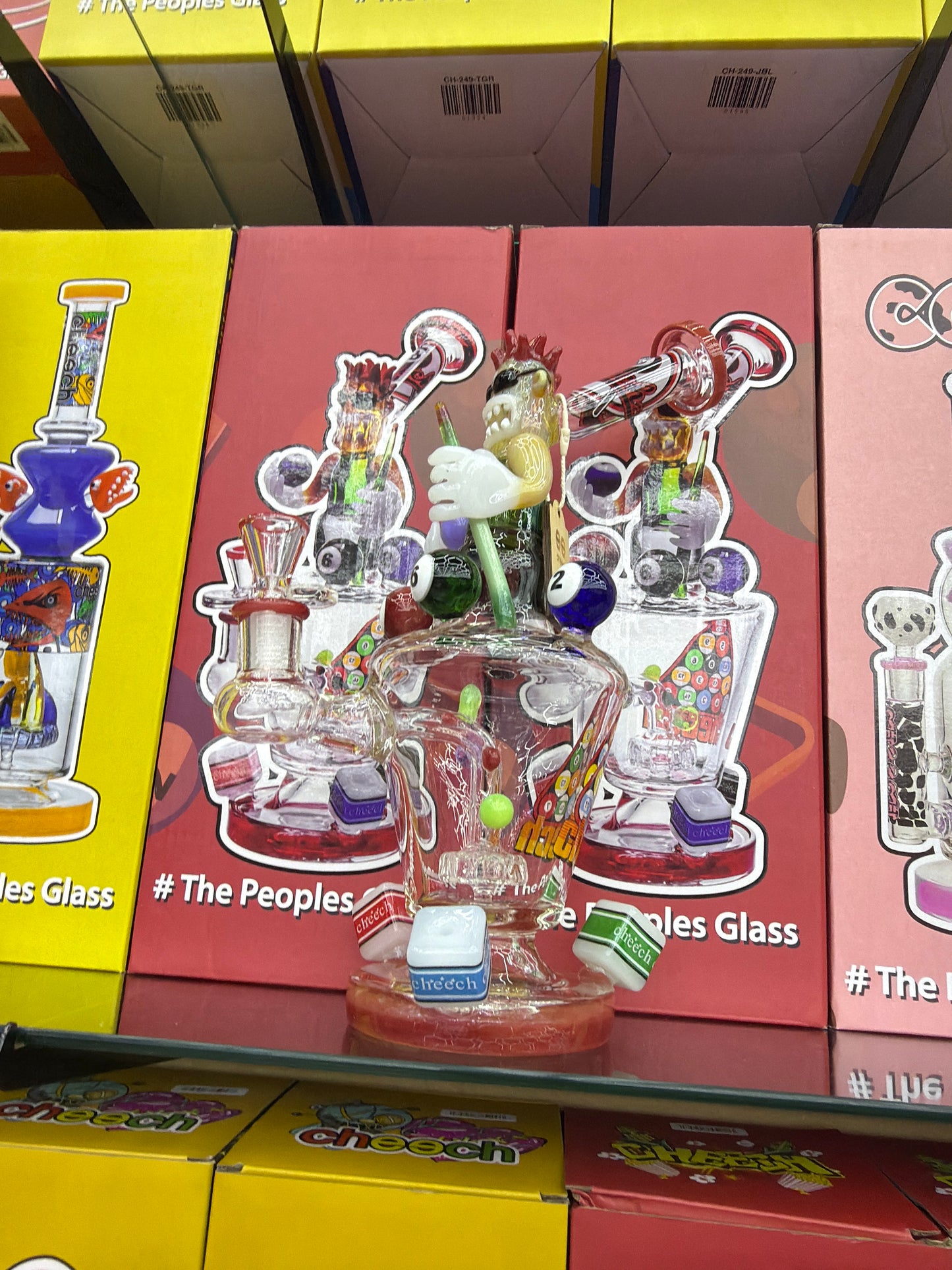 Cheech - Water Pipe - Pinball Puff Blaze Buddy 11.5”