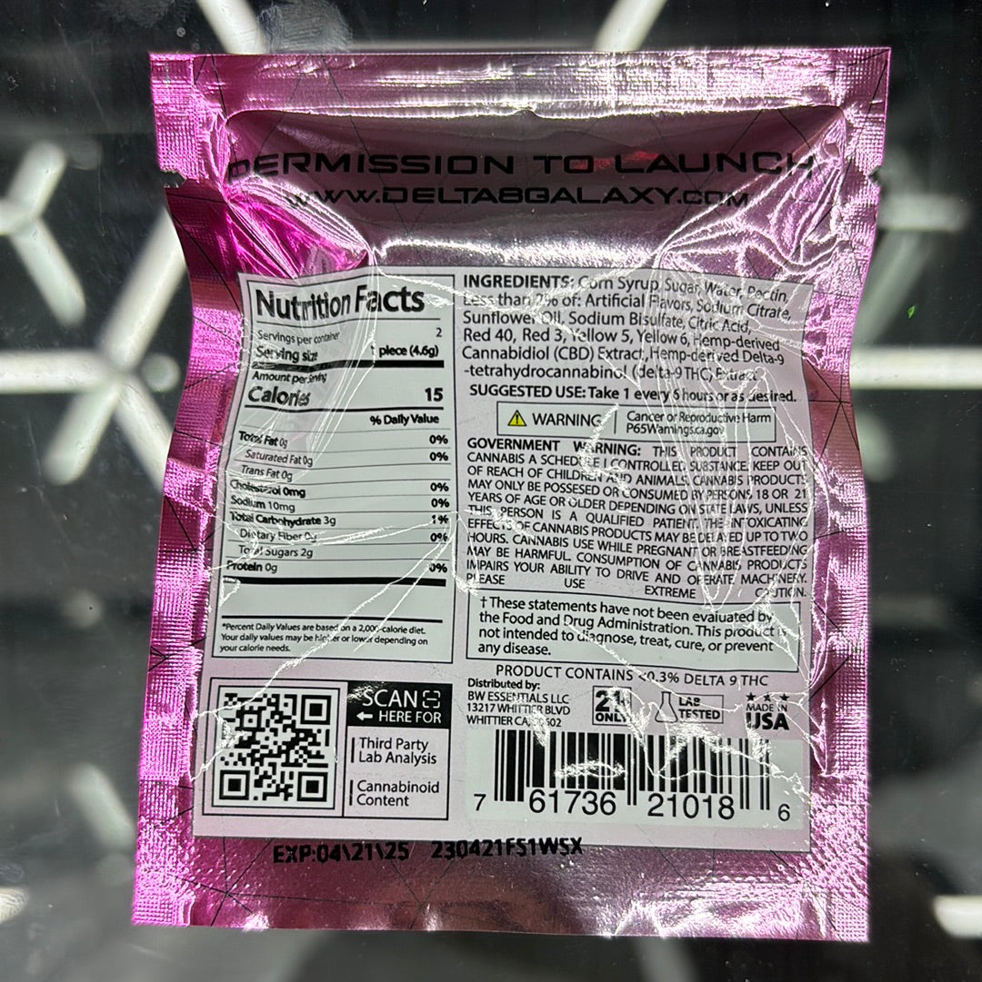 Galaxy treats moon babies 20mg Barry, Mellon, lifter, strawberry, watermelon