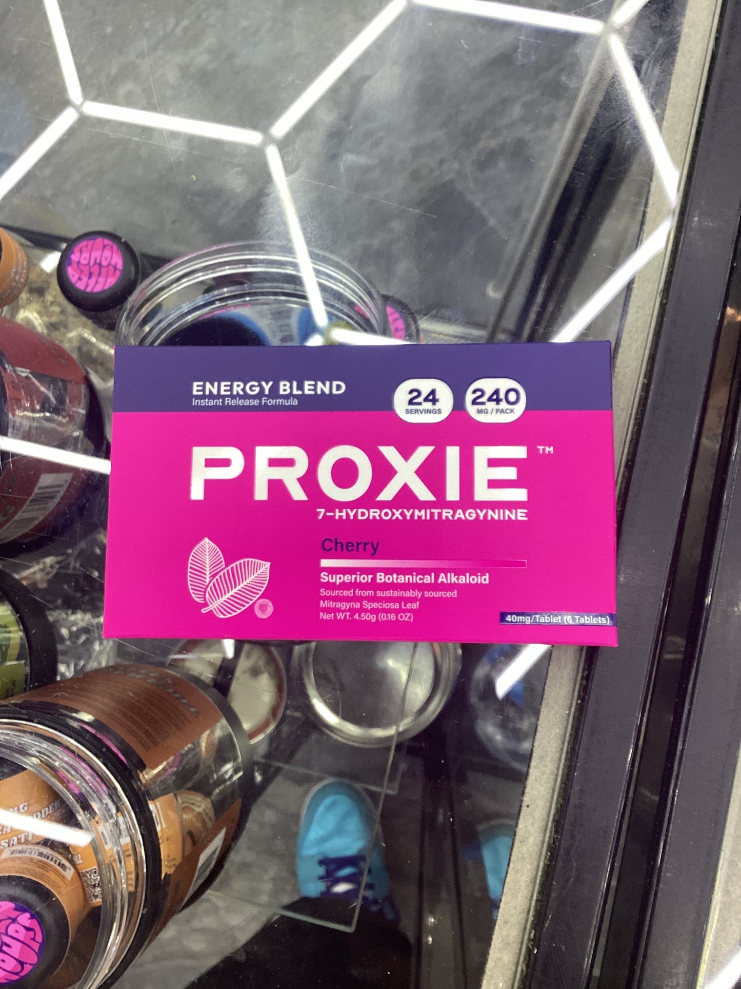 Proxie 7 hydroxie energy blend 6ct 1pc  240mg cherry