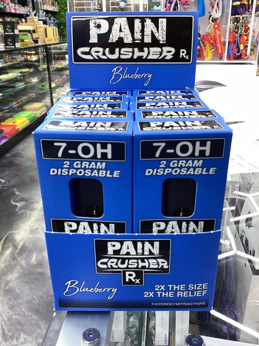 7-OH PAIN CRUSHER 2g disposable blueberry