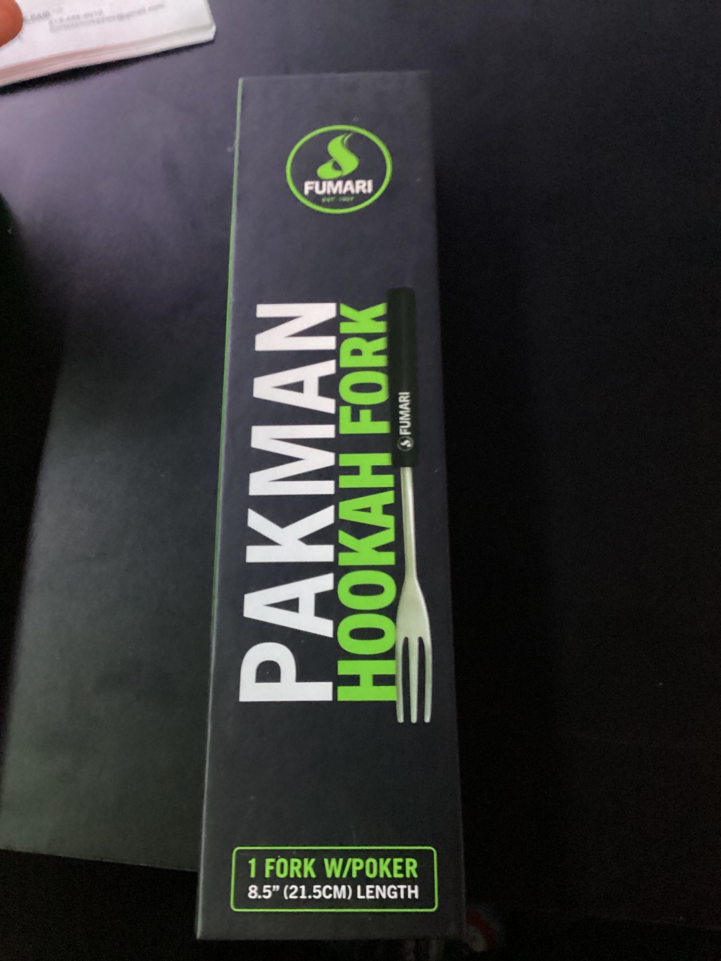 Fumari pakman hookah fork