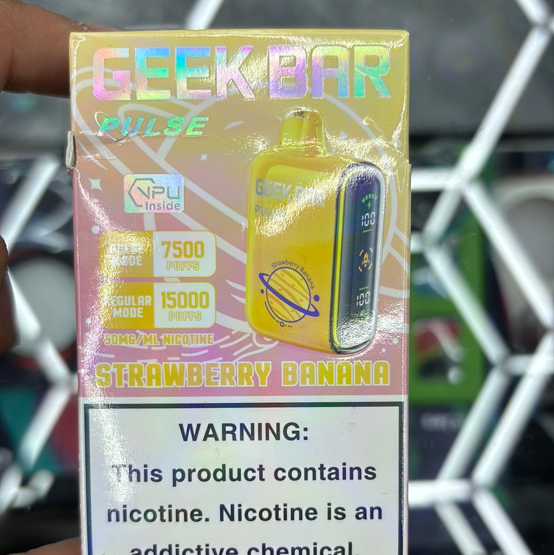Geek bar strawberry banana