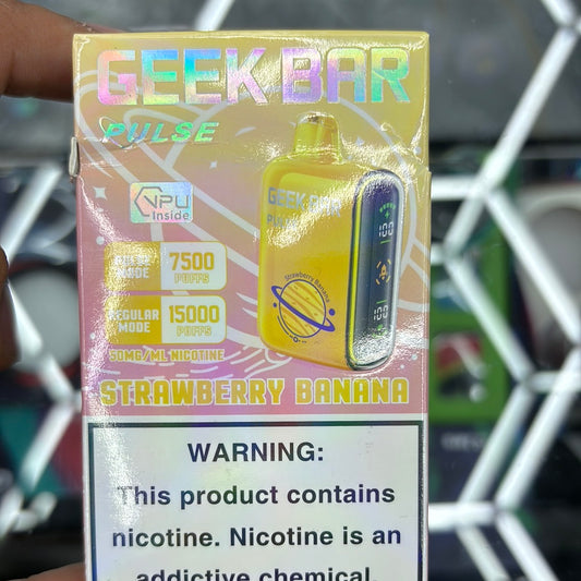 Geek bar strawberry banana