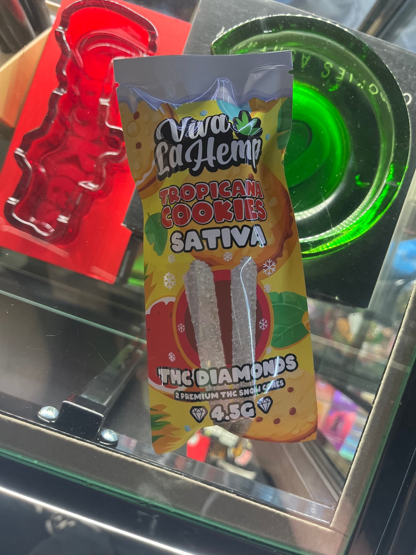 Viva la hemp 4.5g thca diamond preroll sativa Tropicana cookies