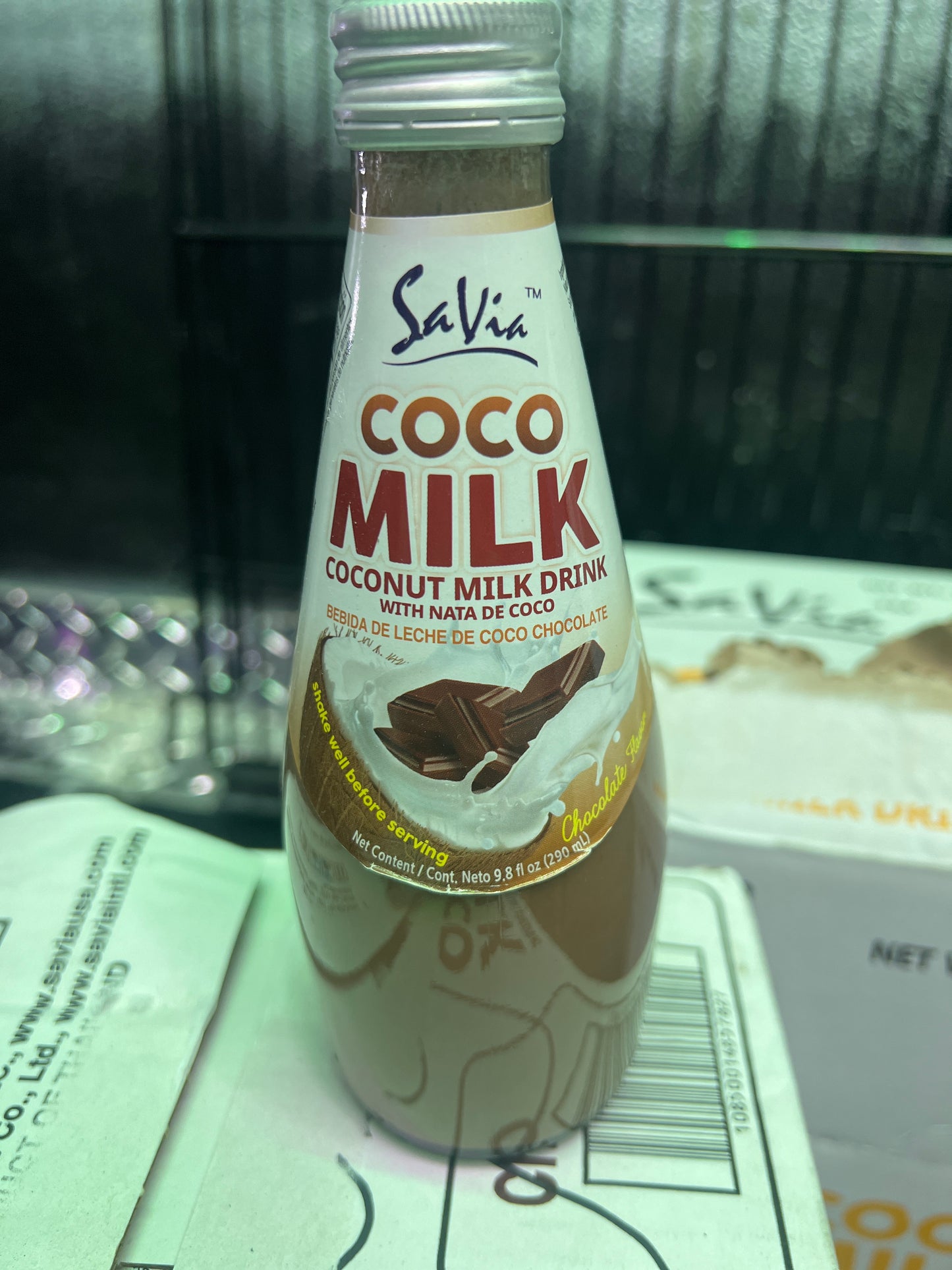 Savia coconut milk chocolate flavor 9.8floz
