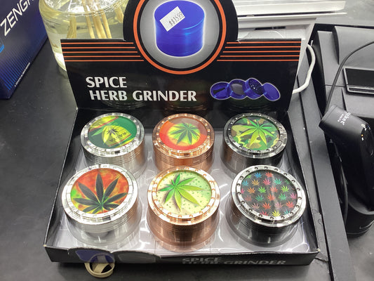 Spice herb grinder