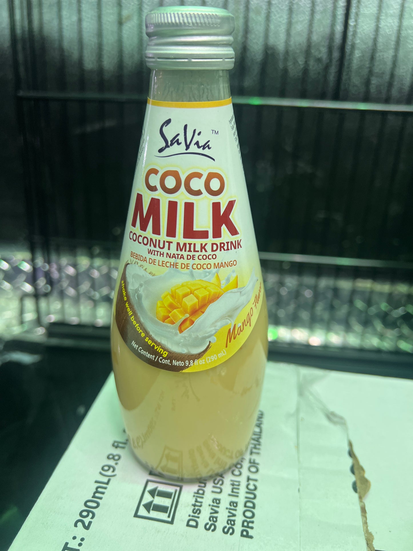 Savia coconut milk mango flavor 9.8floz