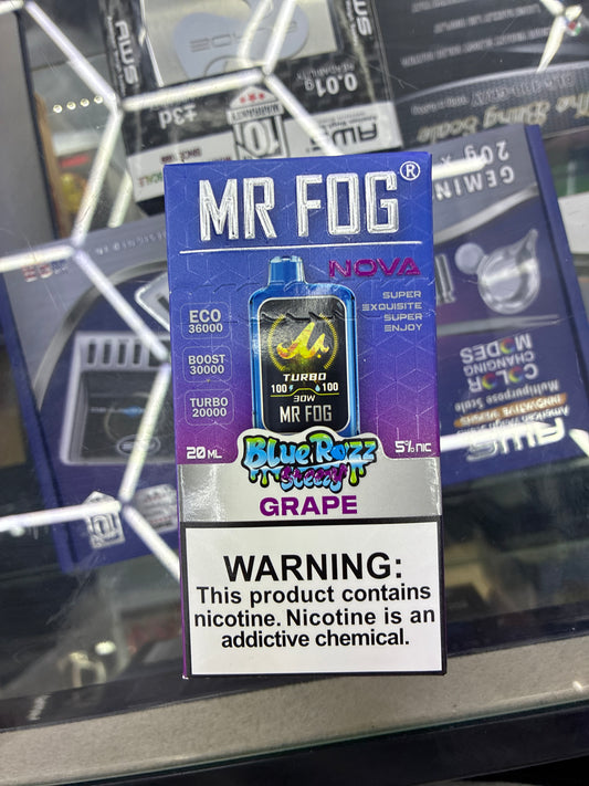 Mr fog 30k hits grape