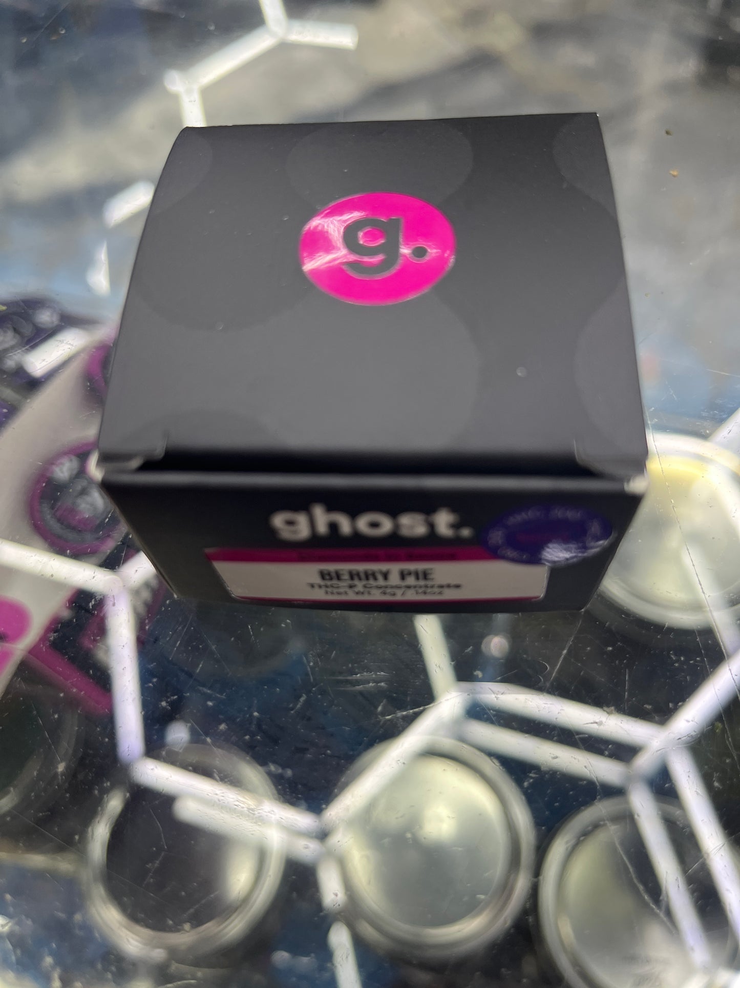 Ghost thcp diamond in sauce concentrates berry pie