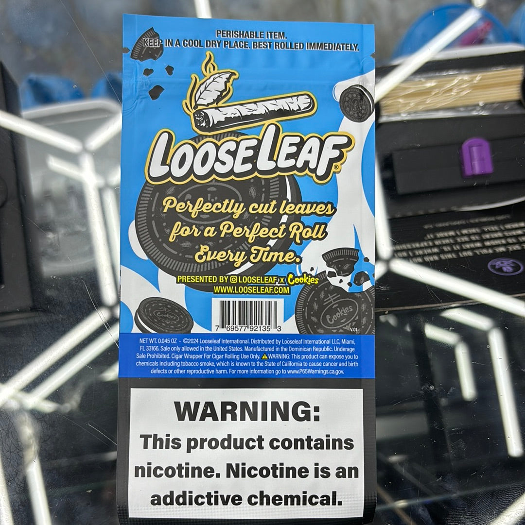 Looseleaf cookies & cream