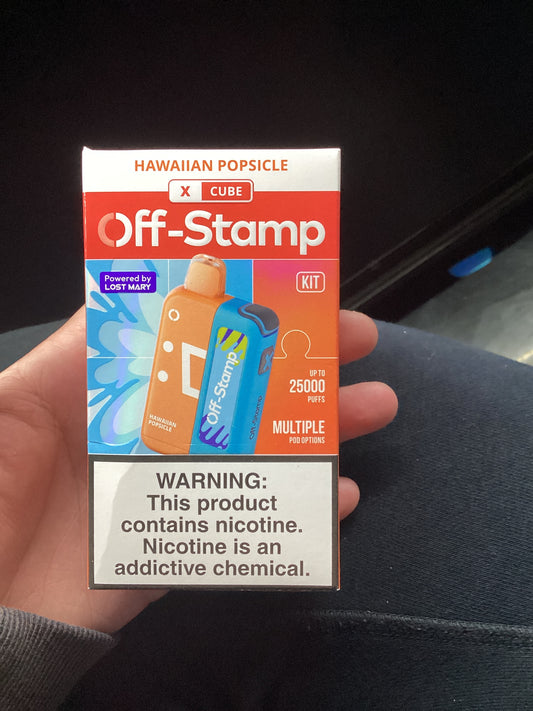 Off stamp classic x cube kit 25K pineapple passion fruit