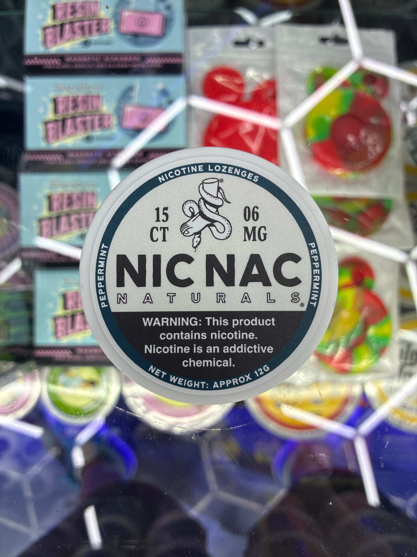 NICNAC NATURALS 15ct 06mg Peppermint