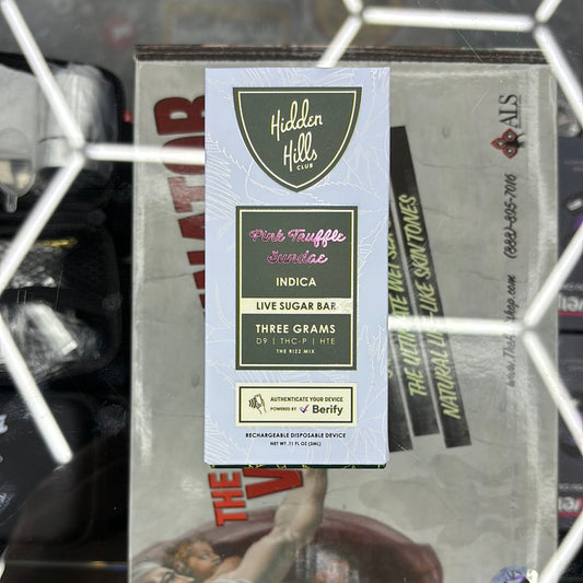 Hidden Hills club pink truffle Sunday Indica 3G