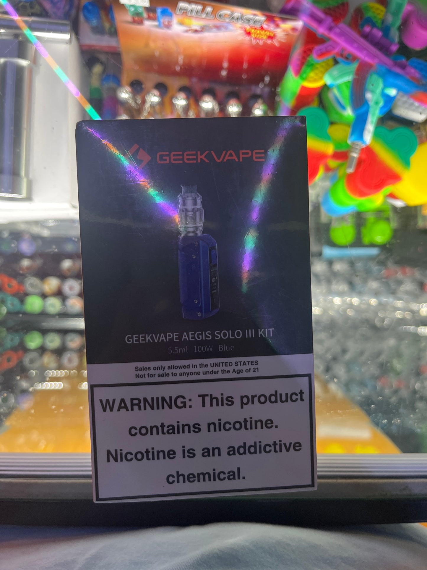 Geekvape aegis solo 3 kit blue