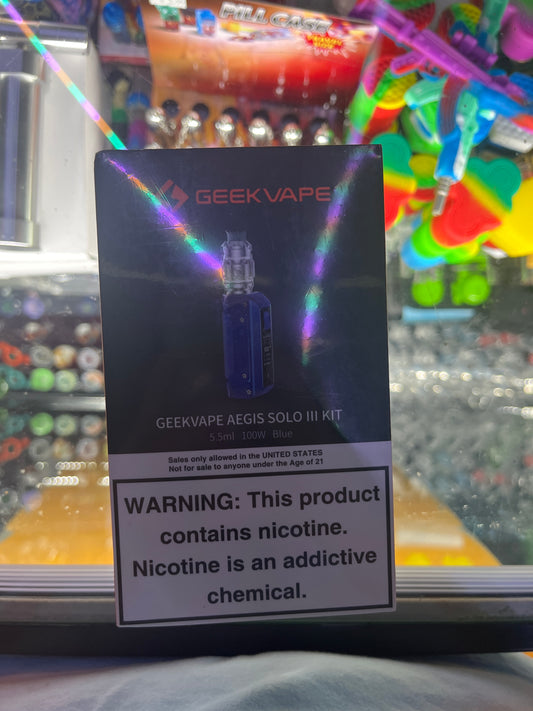 Geekvape aegis solo 3 kit blue