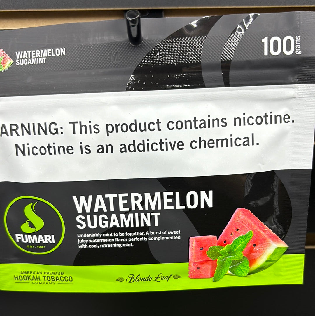Fumari watermelon, Sugar, mint