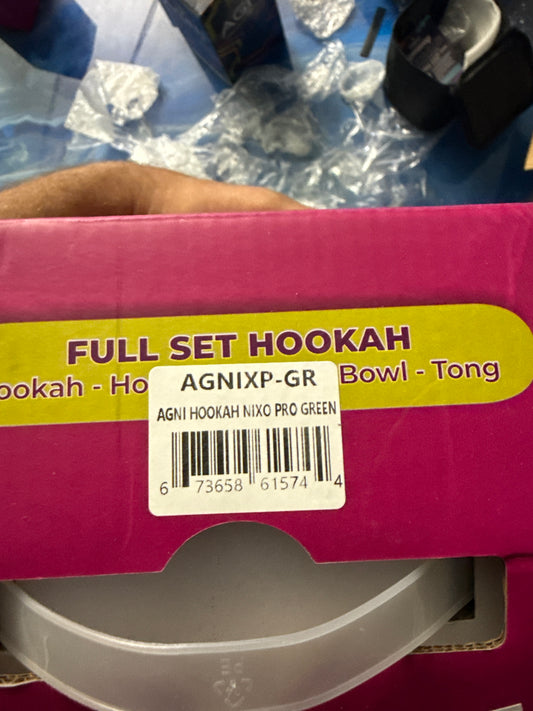 Agni hookah nixo pro green