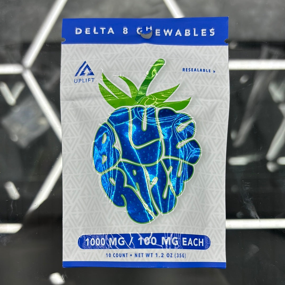Uplift, blue, razz ￼ 1000 MG edible