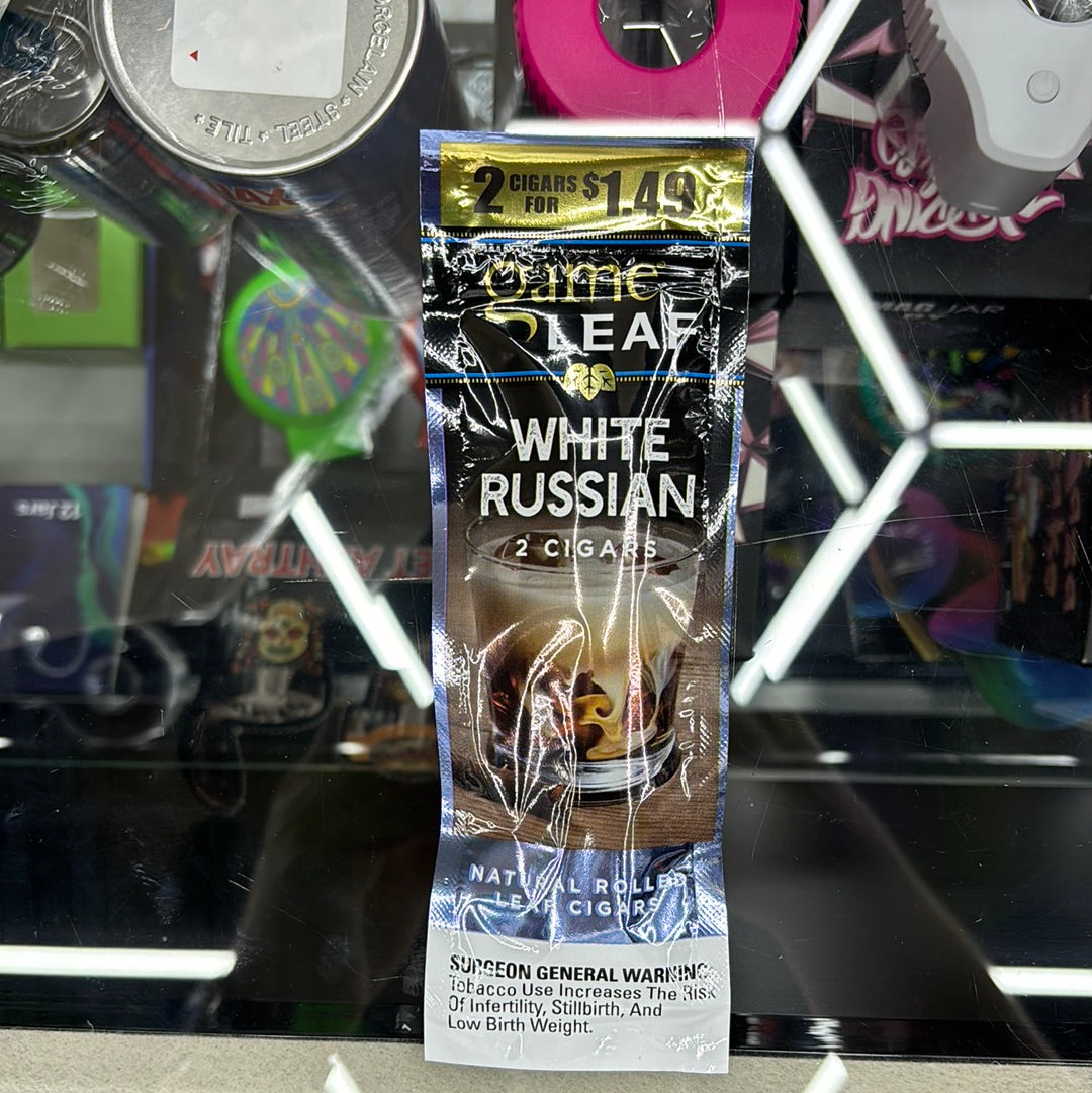 Game leaf white Russian