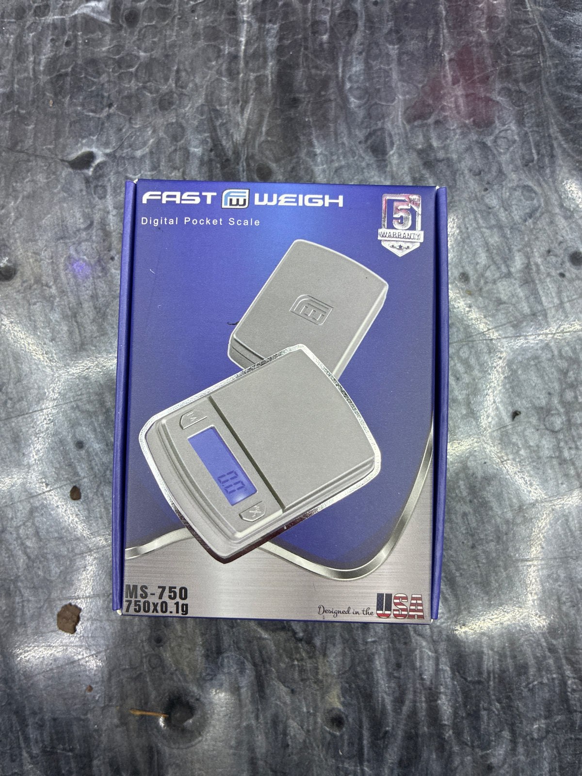 Fast weigh ms-750 750x0.1g digital pocket scale