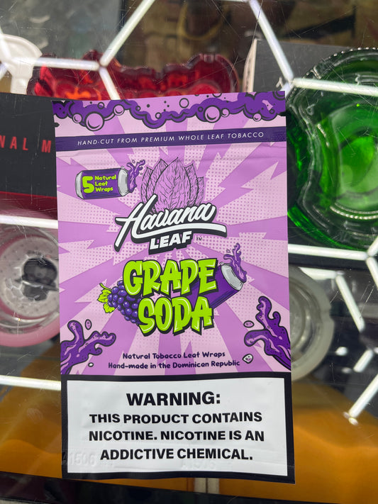 Grape soda Havana leaf 5pcs