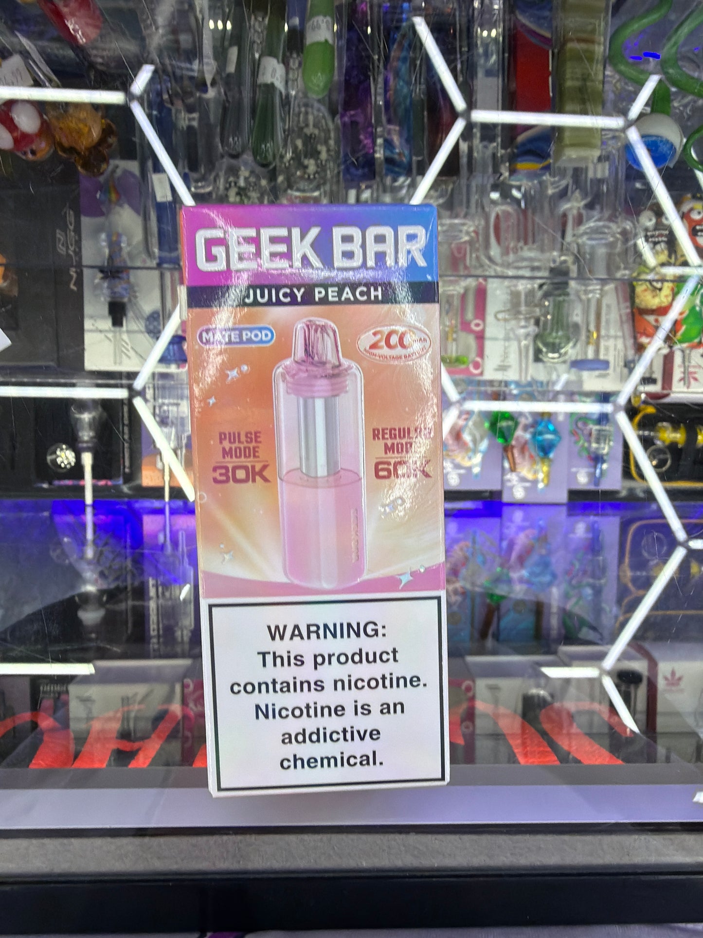 Geekbar Mate Pod 30k/60k hits juicy peach