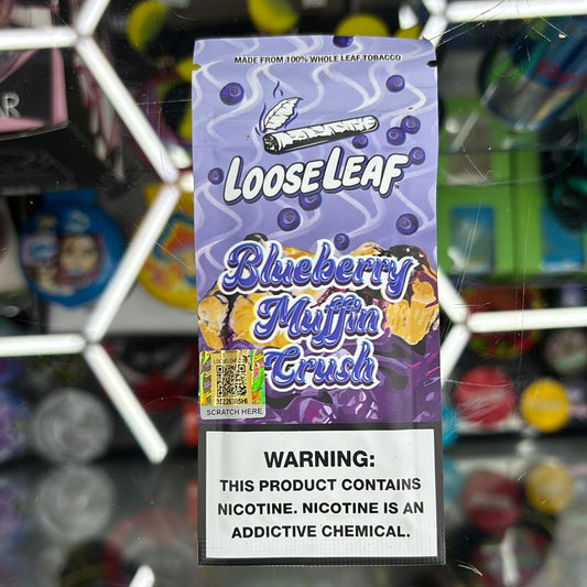 Loose leaf blueberry muffin crush blend